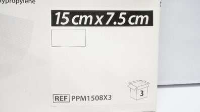 Covidien PPM1508X3 Parietene Macroporous Mesh 15cm x 7.5cm (x) - Box of 3